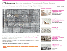 Tablet Screenshot of pfccommons.org
